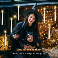 Flameless Candles with Magic Wand Remote