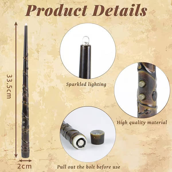Flameless Candles with Magic Wand Remote