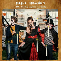 Flameless Candles with Magic Wand Remote